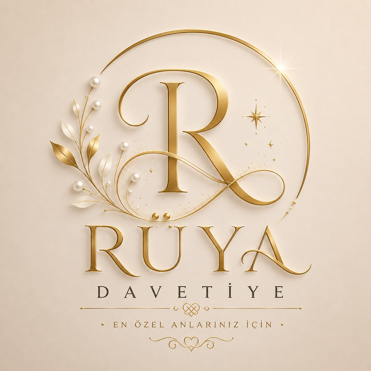 Rüya Davetiye logo tasarımı