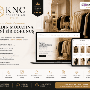 KNC Collection Theme - Modern Kadın Giyim Teması